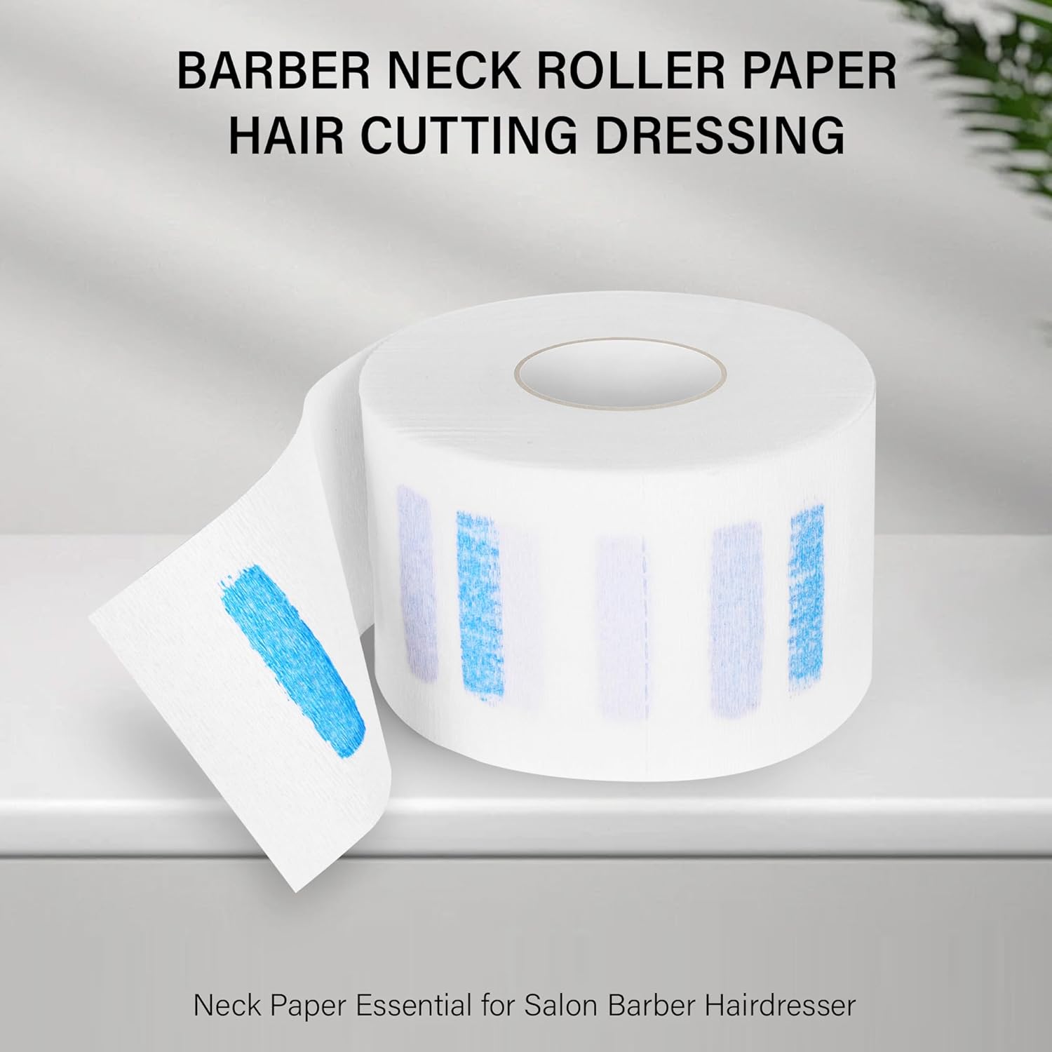 Papel desechable para cuello de peluquero con herramienta de acceso...