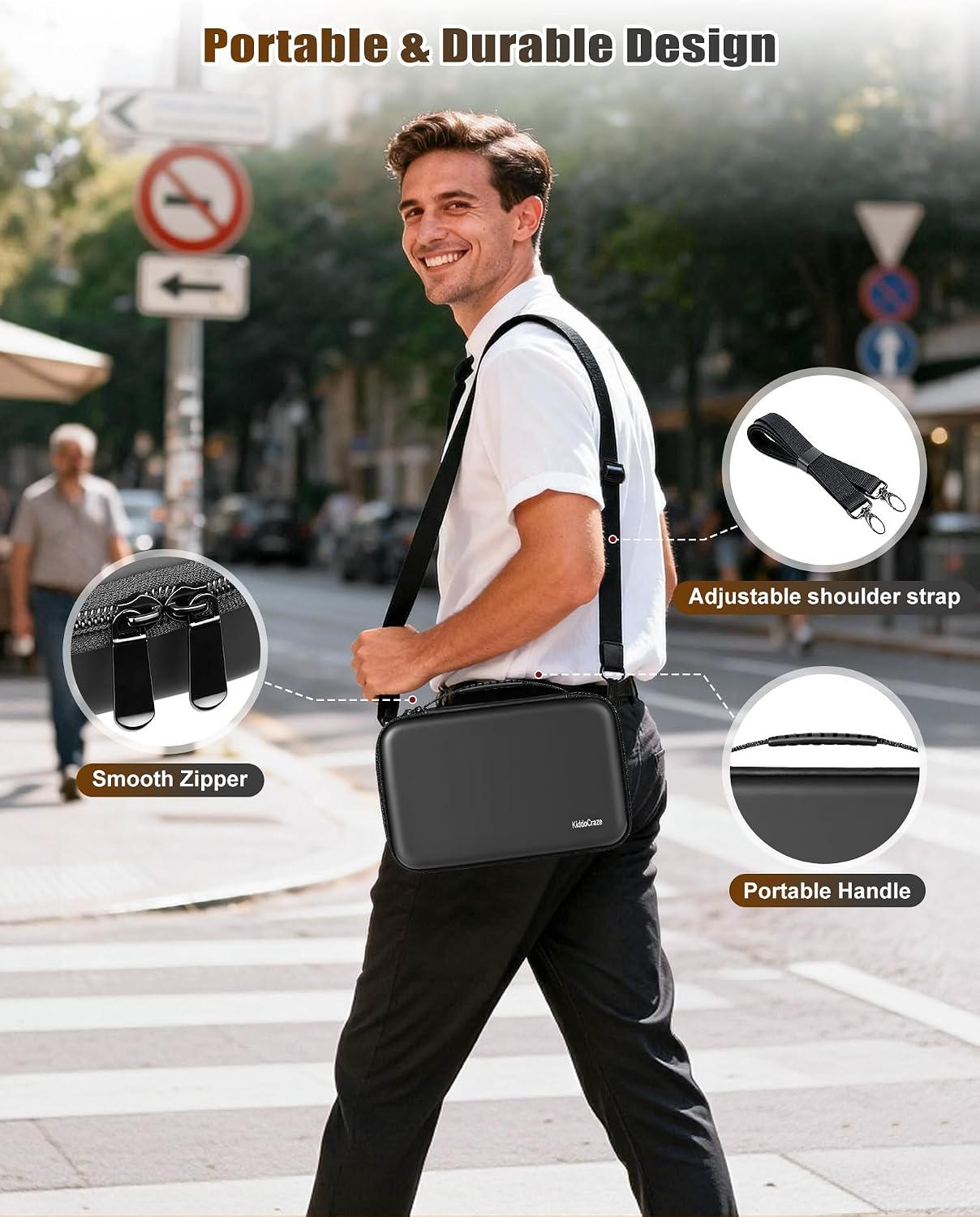 KiddoCraze - Bolsas de barbero para cortapelos y suministros, organ...