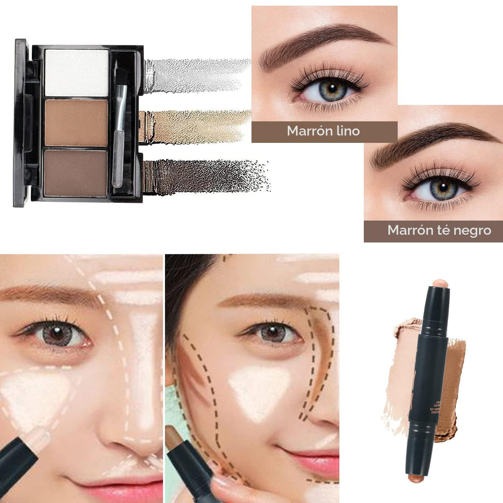 KARUIZI Juego de regalo de maquillaje todo en uno para mujer, kit c...