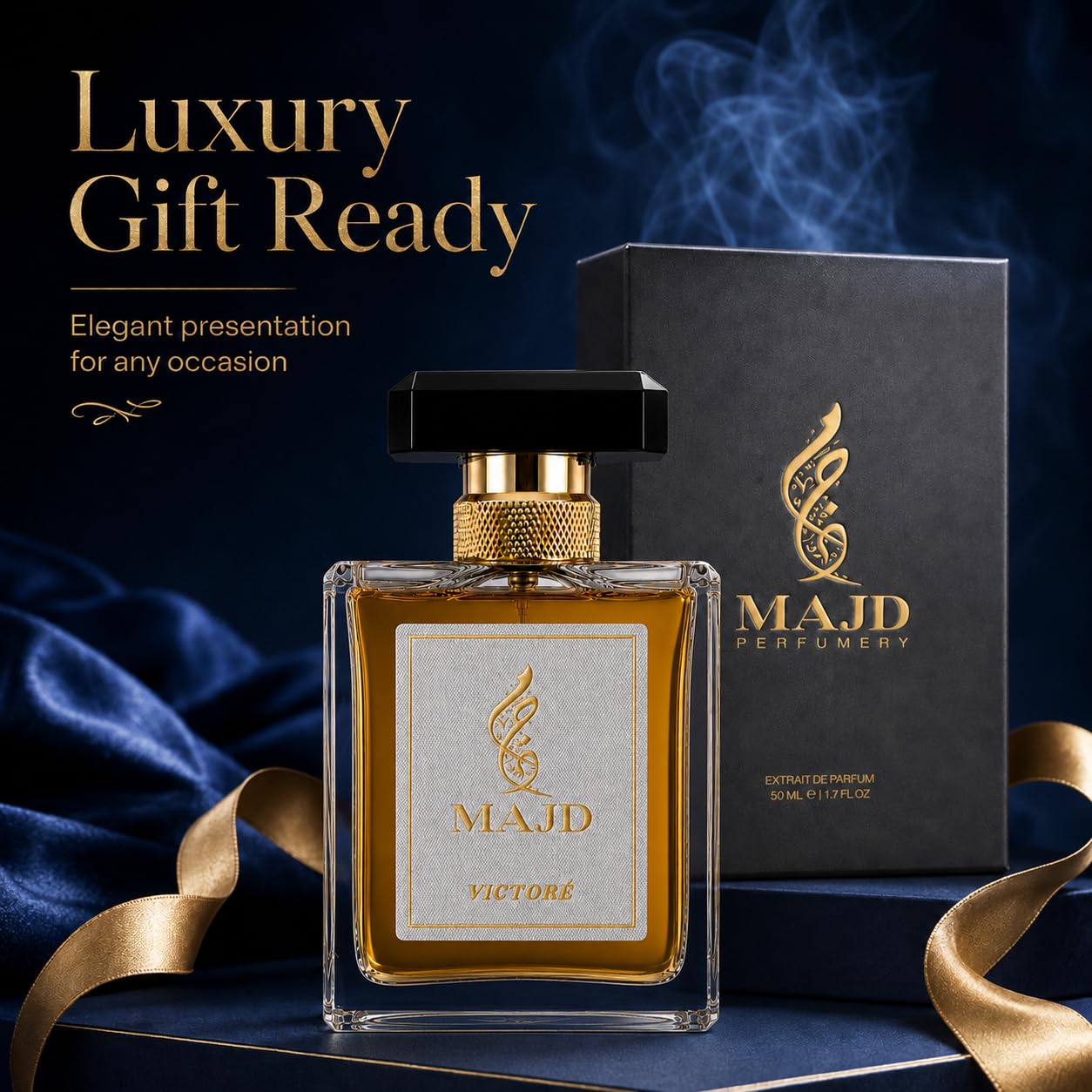 MAJD FRAGRANCES VICTORÉ Inspirado en A-ven-tus - Eau de Parfum Spra...