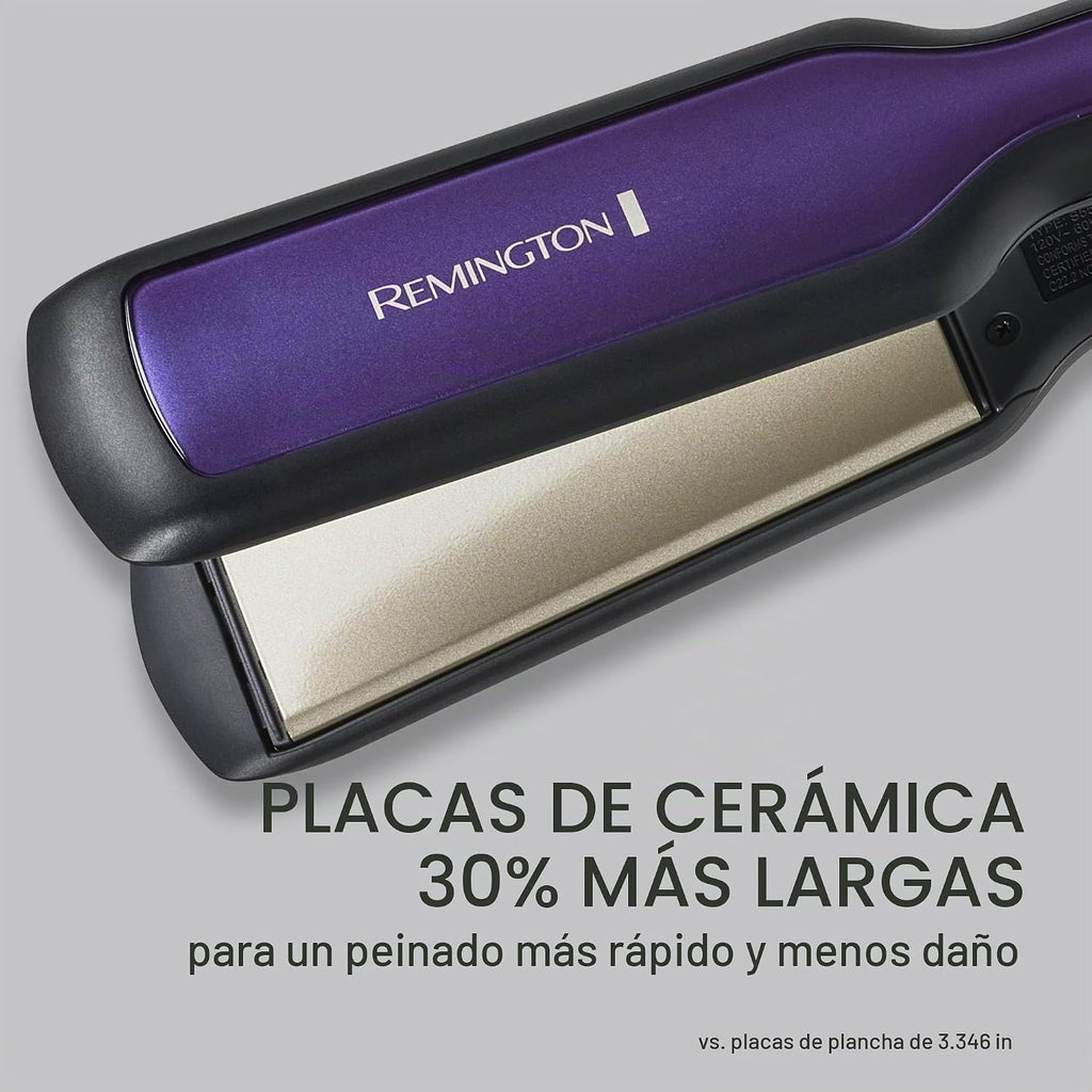 Remington 1 3\/4" Plancha plana, alisador de cabello con tecnol...