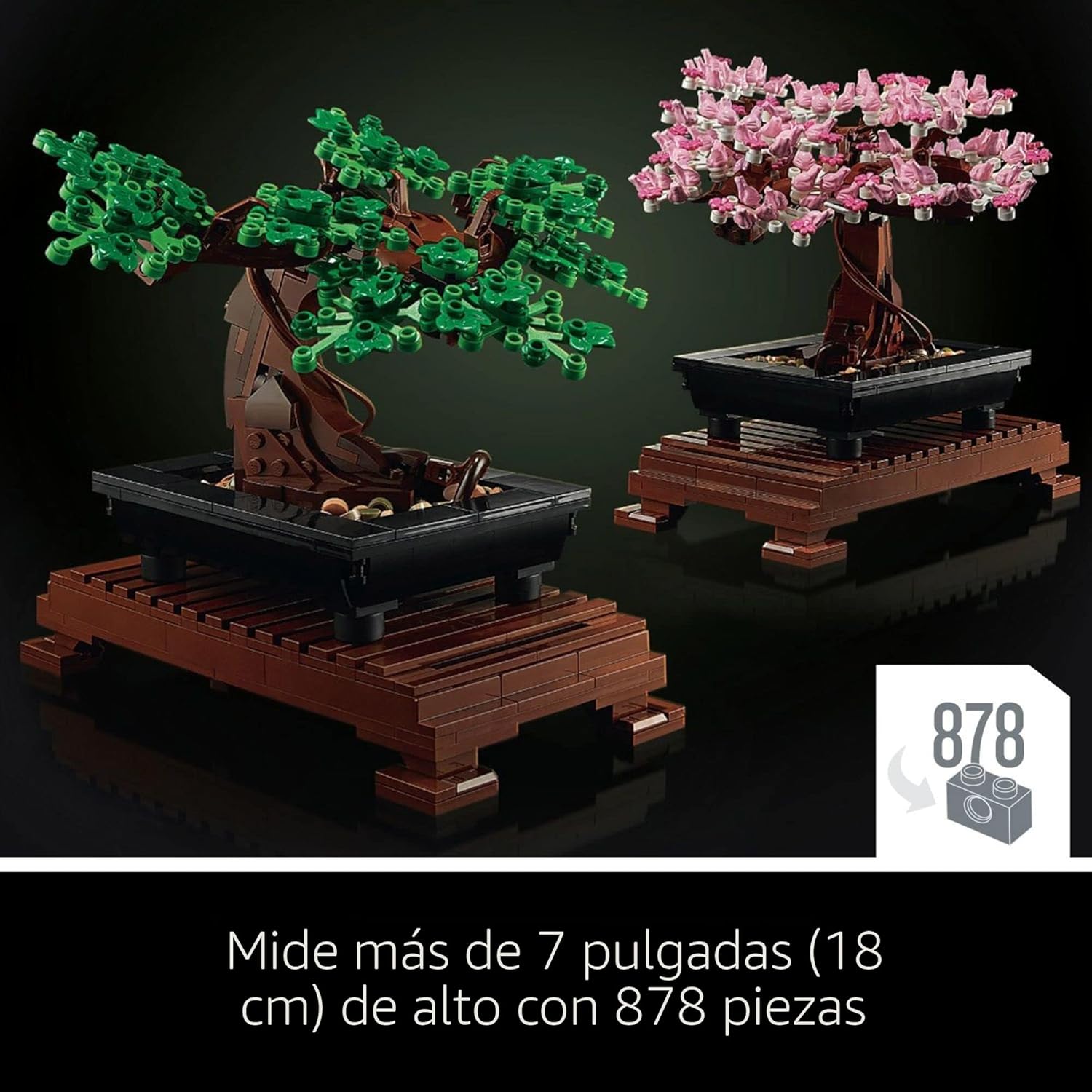 LEGO Botanicals Juego de Construcción de Árbol Bonsái - Plantas de...