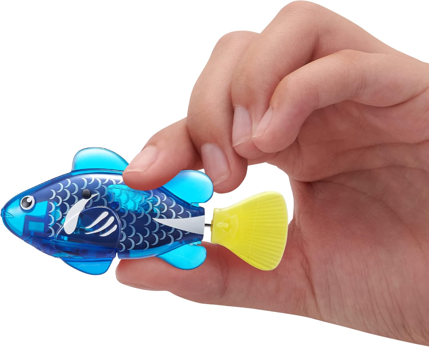 Robo Alive Robo Fish, peces robóticos de natación (Azul + Rojo) de...