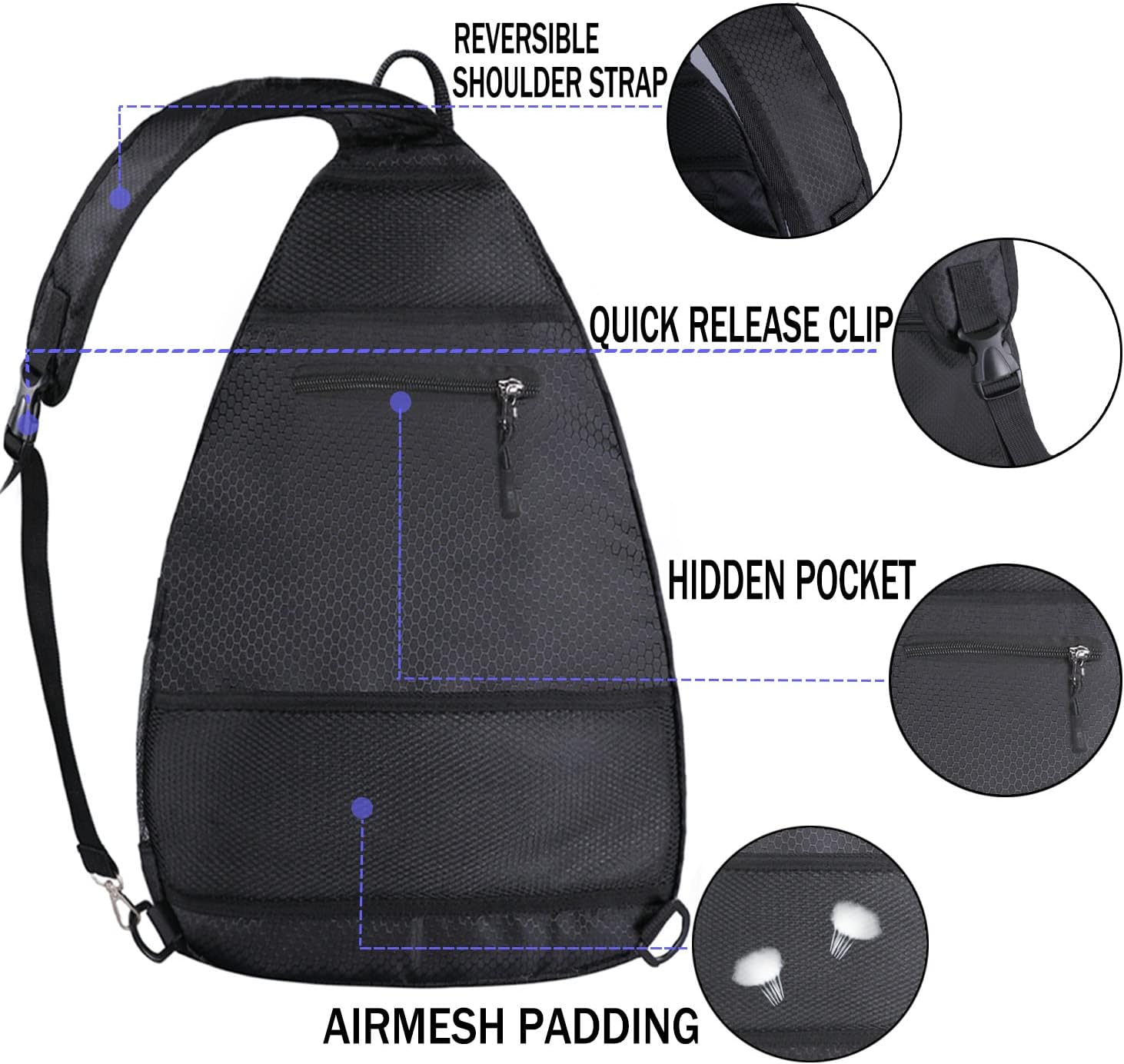 LLYWCM Bolsa de pickleball \u2013 Bolsas de pickleball para mujeres...