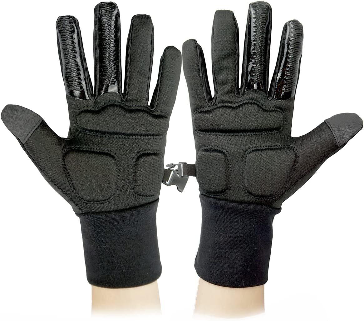 Skating Spirit Guantes de protección de palma acolchados de gel par...