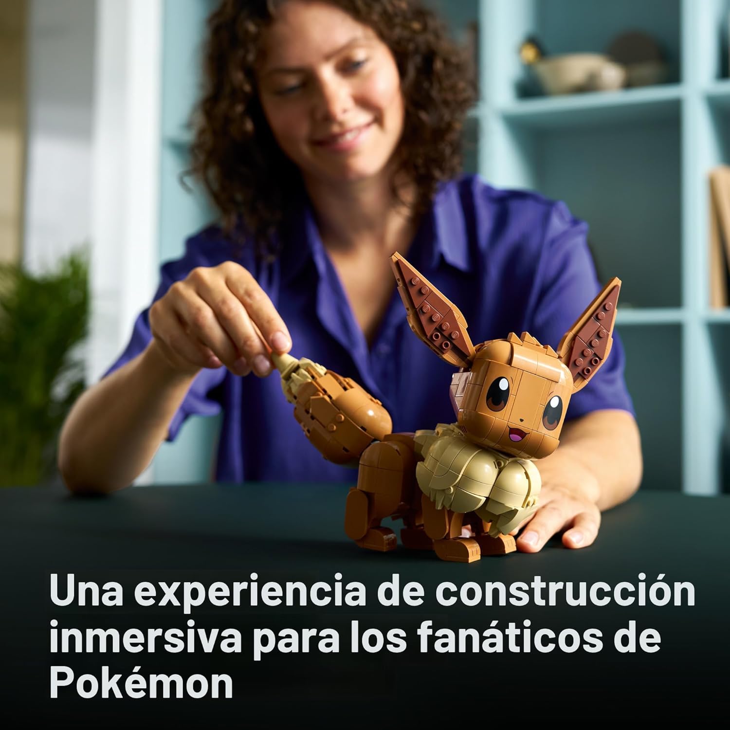 LEGO Pokémon Eevee - Juego de construcción coleccionable para adult...