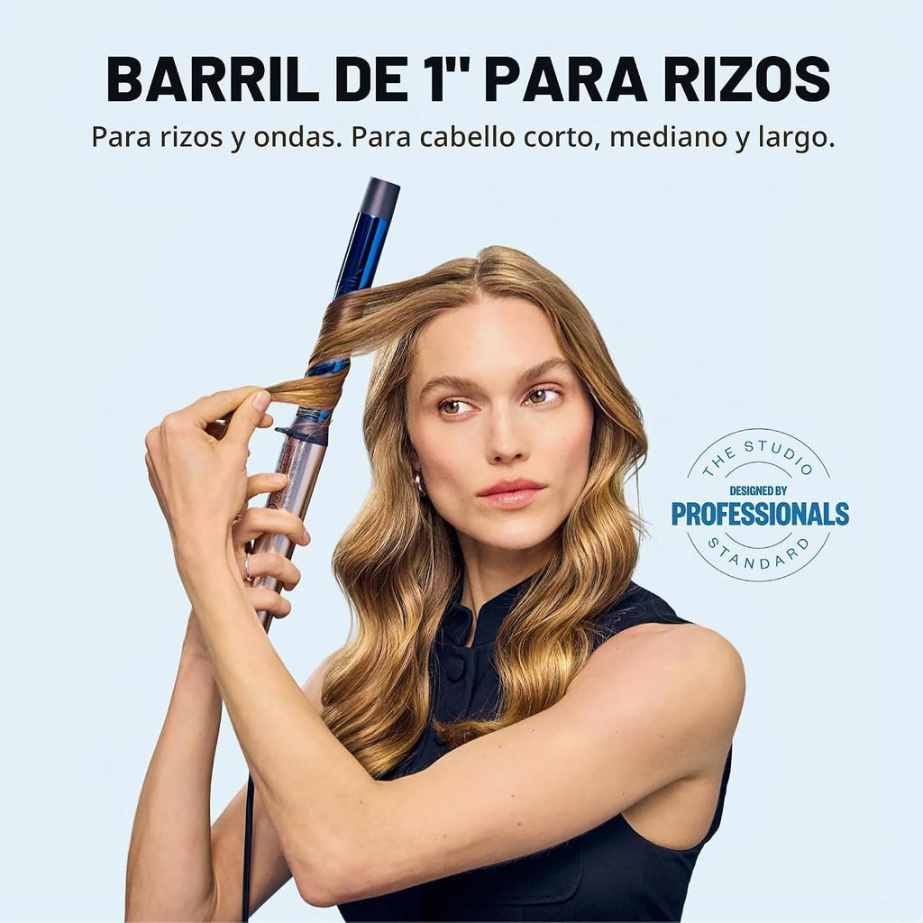Rizador profesional BabylissPRO Nano Titanium para todo tipo de cab...