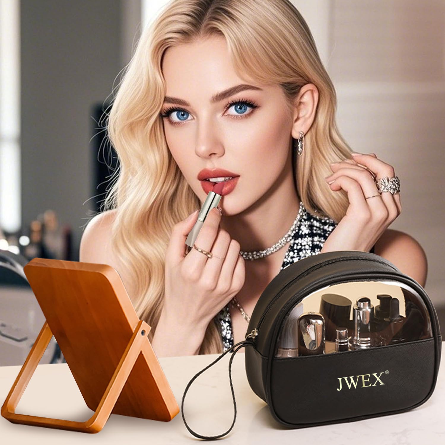 Kit completo de maquillaje de 34 piezas todo en uno para mujeres, i...