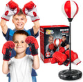 Springflower - Gran saco de boxeo para niños, incluye 2 guantes de...