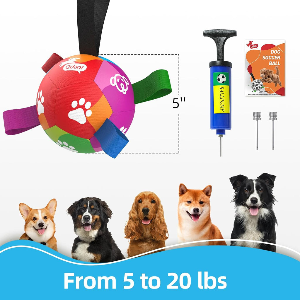 QDAN Juguetes para perros pequeños, juguetes para cachorros, pelota...