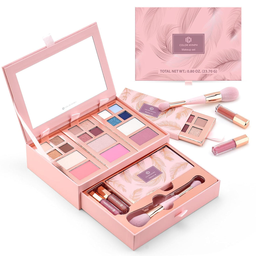 Color Nymph Juego pequeño de paleta de maquillaje para el rostro |...