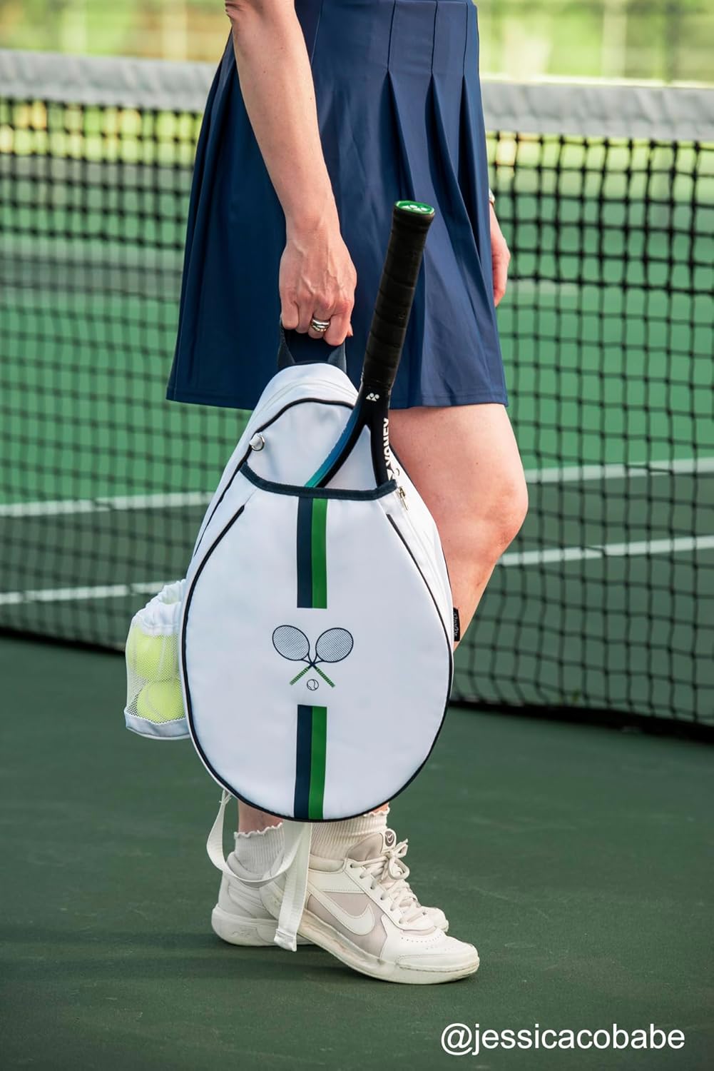 Rejolly Bolsa Bandolera de Raqueta de Tenis para Mujeres y Hombres...