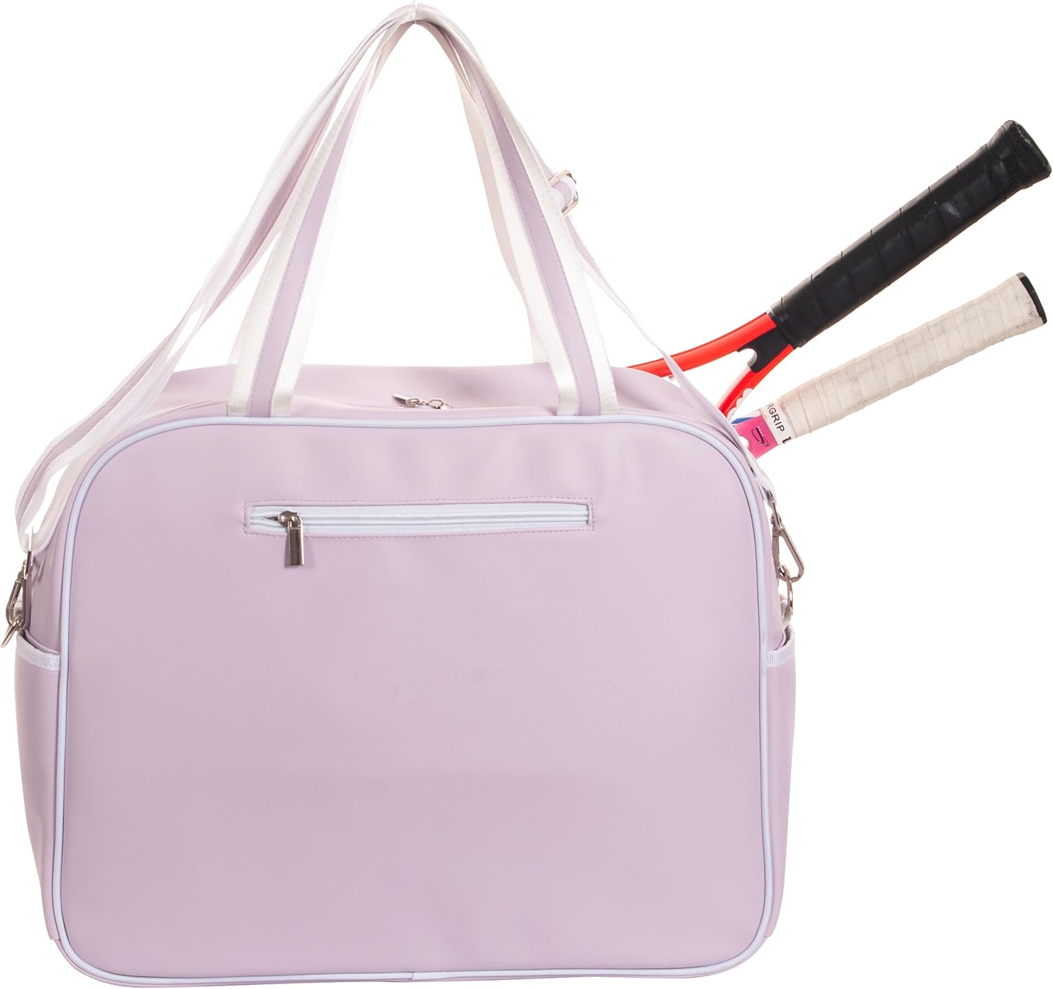 Remobia Hicol Bolso deportivo grande de piel sintética púrpura para...