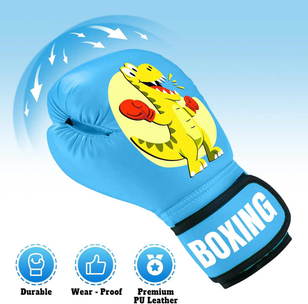 Guantes de boxeo para niños y niñas, guantes de entrenamiento de bo...
