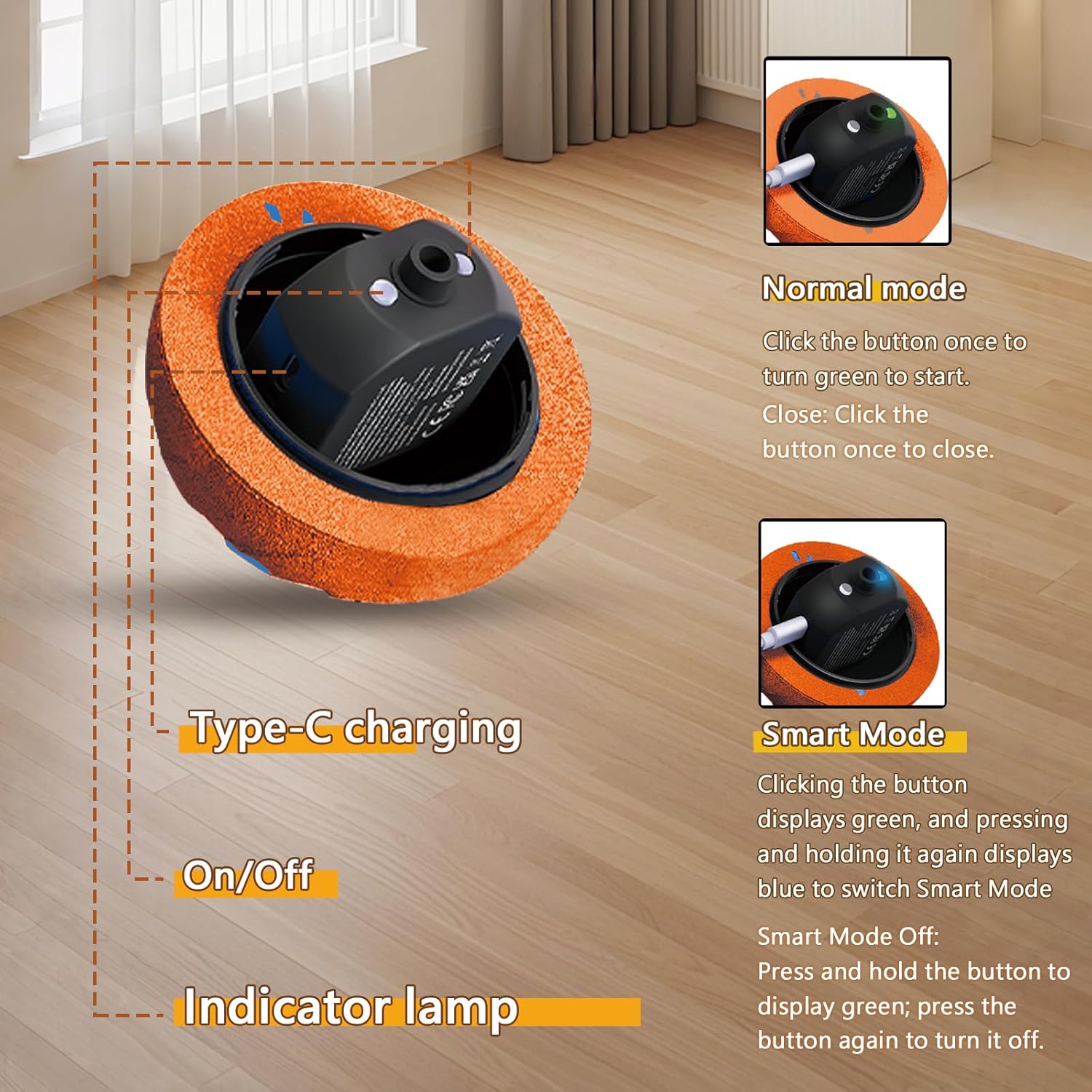 Loktoty Juguete inteligente interactivo para perros, movimiento aut...