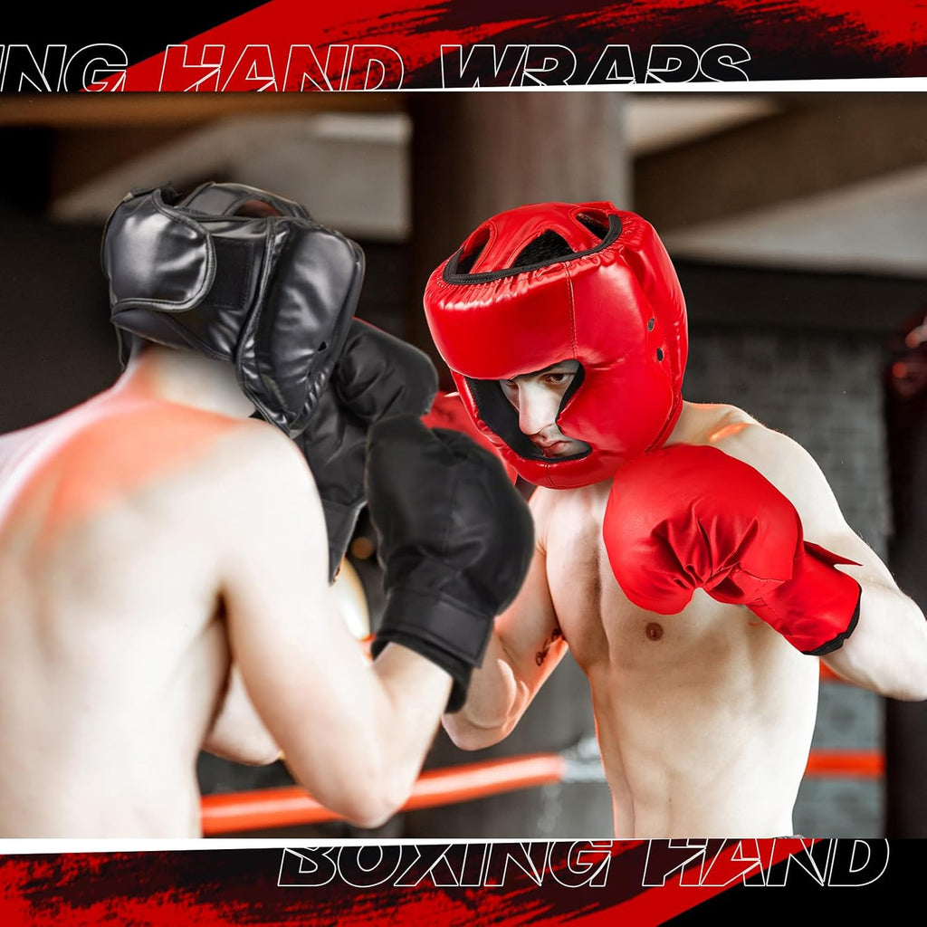 Kanayu Juego de 14 piezas de guantes de boxeo de 16 onzas, casco pa...