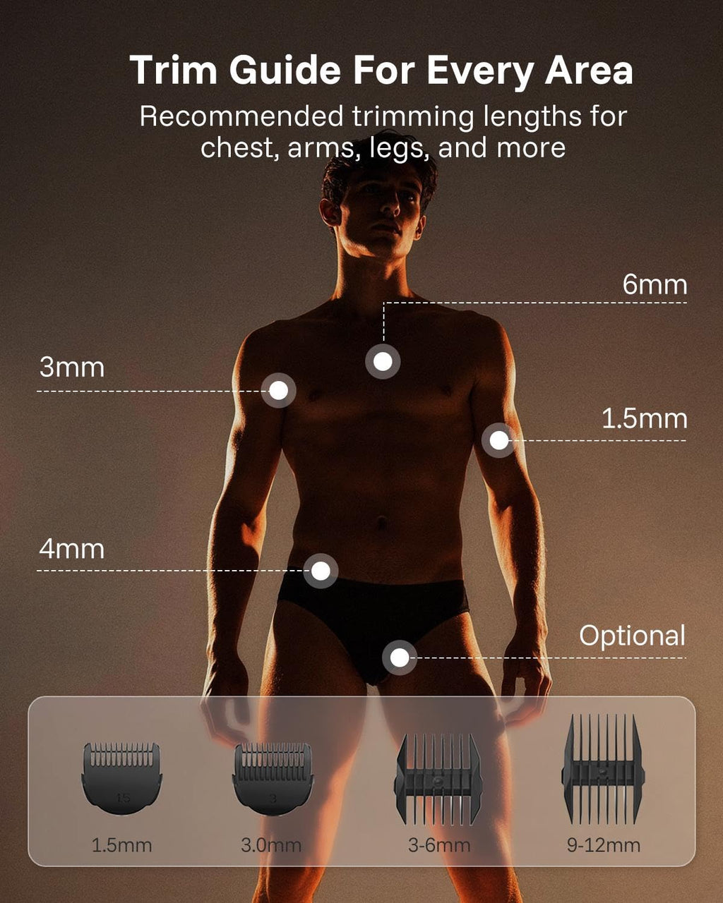 MANSPOT - Recortadora de pelo para hombres, regalos para hombres, r...