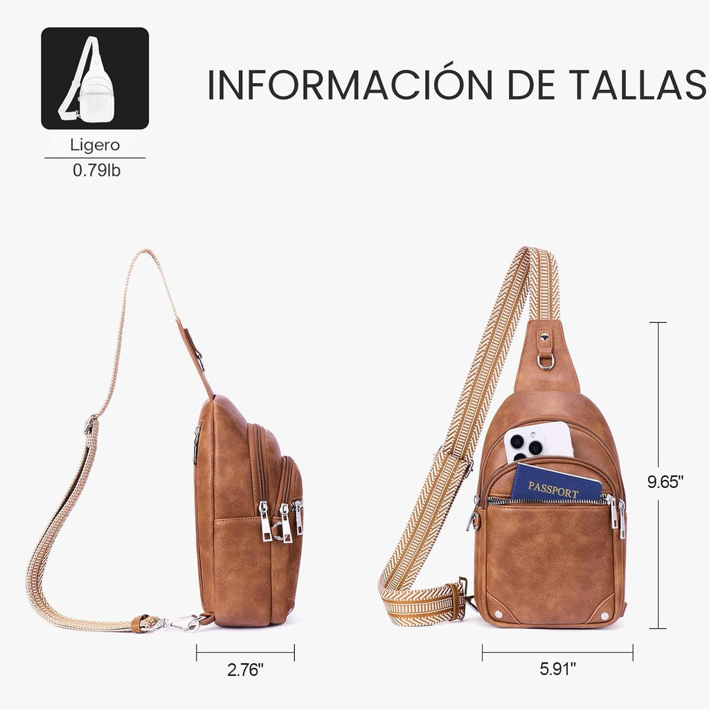 Lexiyat Bolsos Cruzados Antirrobo para Mujeres Viaje Bolsa Bandoler...