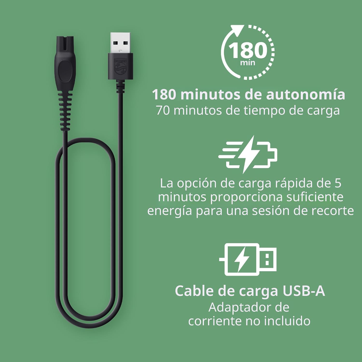 Philips Norelco Todo-en-Uno Recortadora de 18 Piezas Serie 5000 - A...
