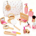 Kit de maquillaje de madera de simulación para niños pequeños: set...