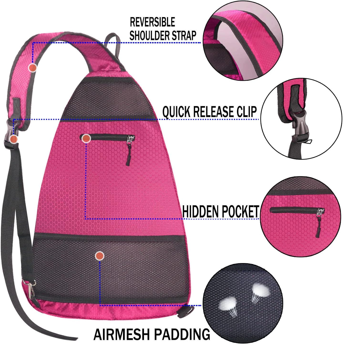LLYWCM Bolsa de pickleball \u2013 Bolsas de pickleball para mujeres...
