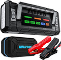 AVAPOW Arrancador de batería de 8000 A portátil con pantalla HD de...