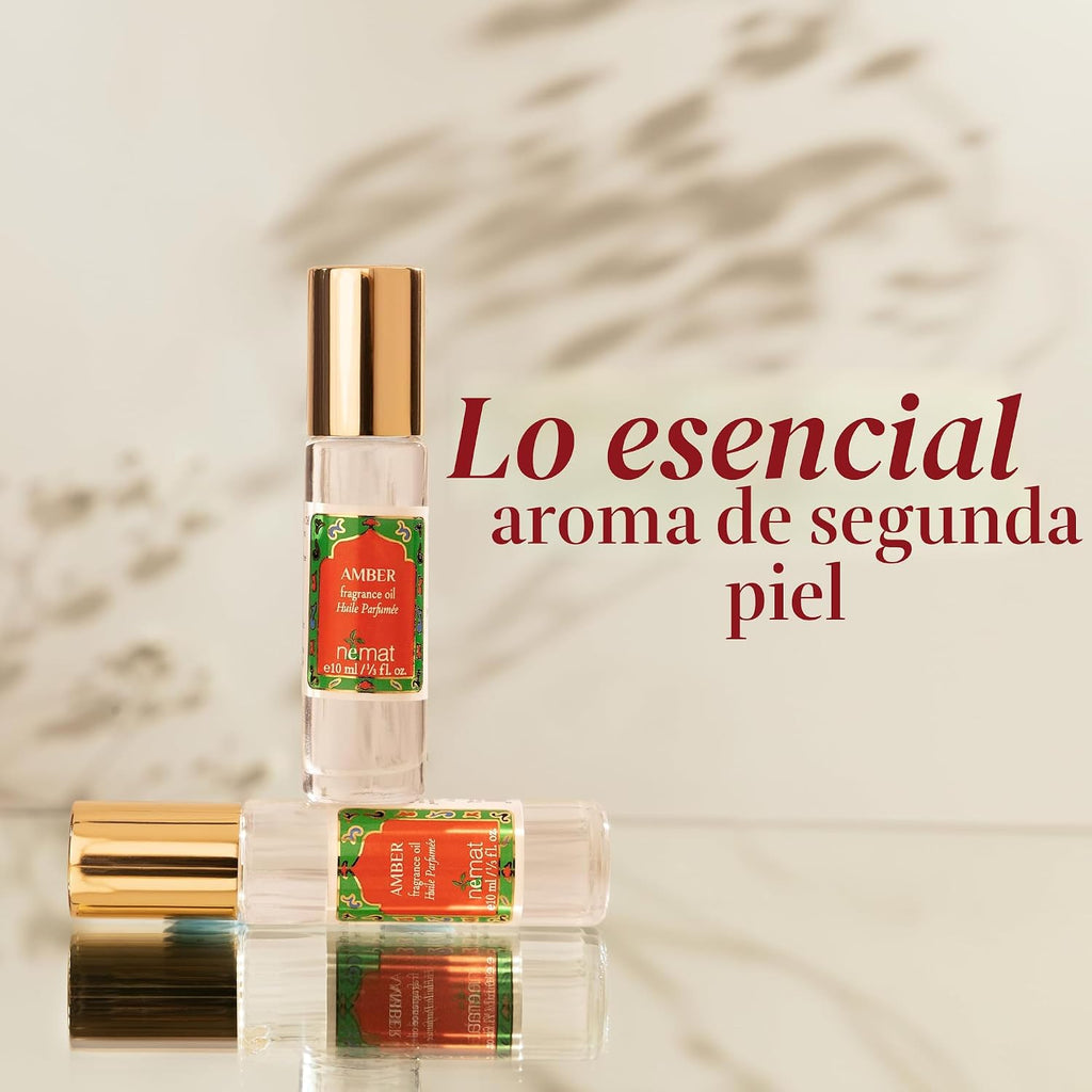 Nemat International Aceite de perfume ámbar Roll-On \u2013 Perfume...