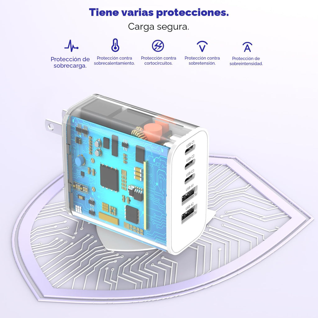 Bloque de carga rápida para iPhone 17\/16, paquete de 2 bloques de...