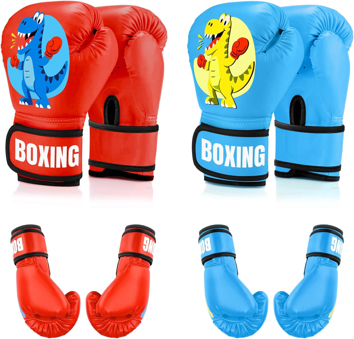 Guantes de boxeo para niños y niñas, guantes de entrenamiento de bo...