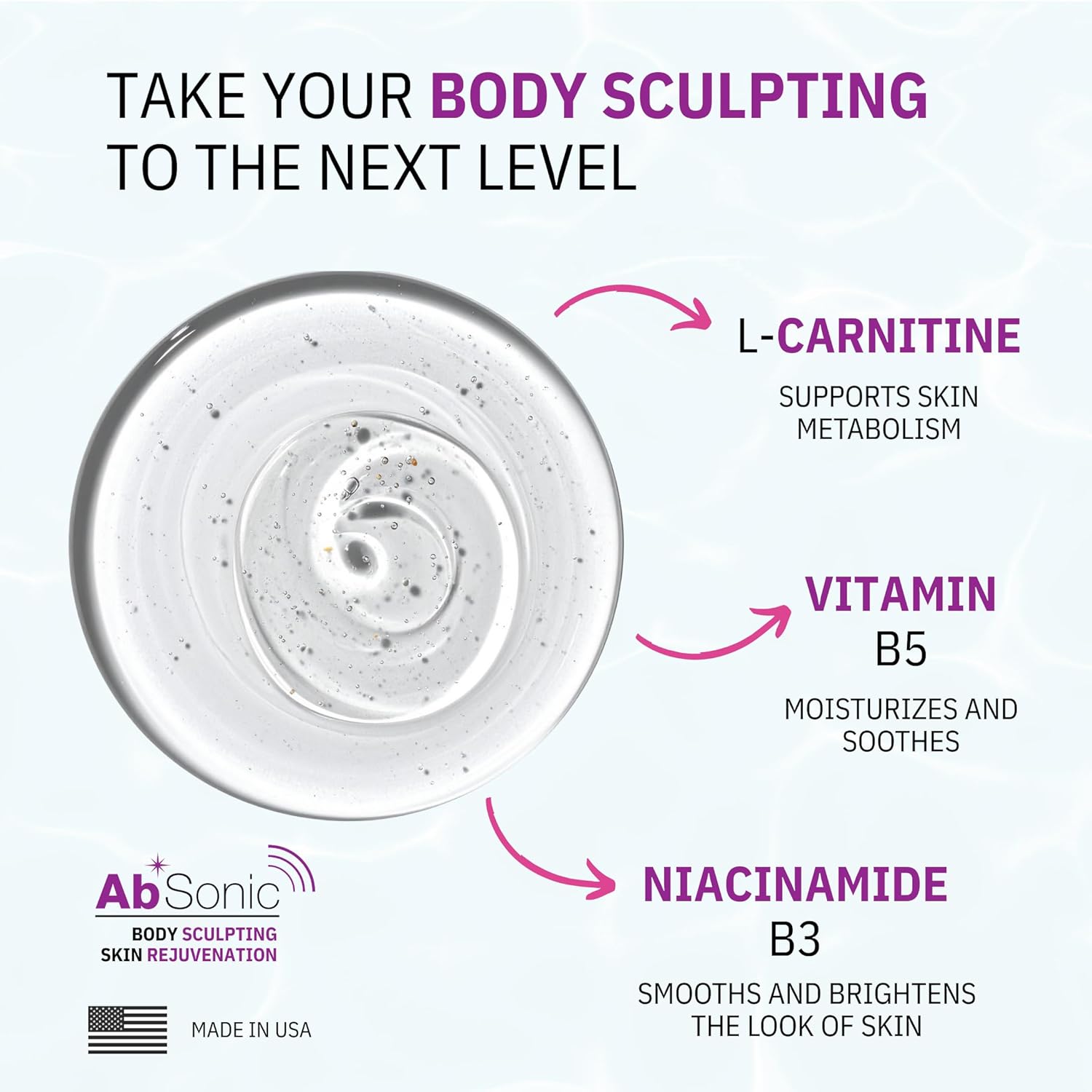 Absonic Sculpt - Gel conductor de cavitación reafirmante, gel tonif...