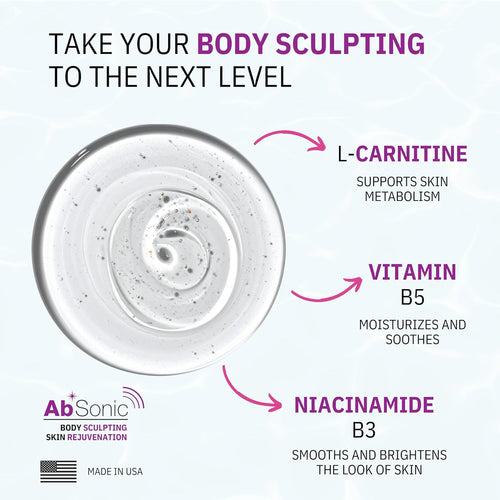 Absonic Sculpt - Gel conductor de cavitación reafirmante, gel tonif...