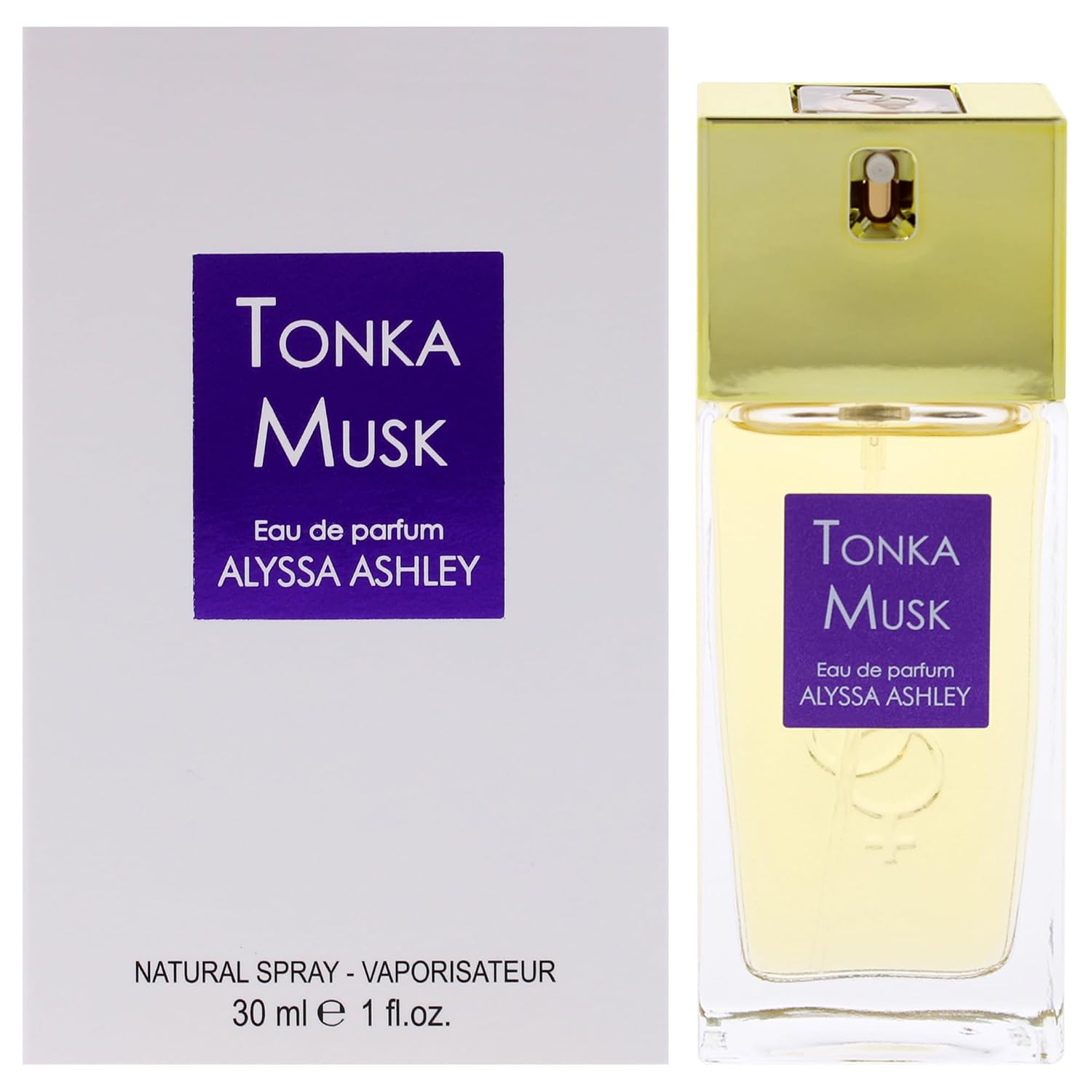 Alyssa Ashley Tonka Musk - Mini perfumes para mujeres y colonia par...