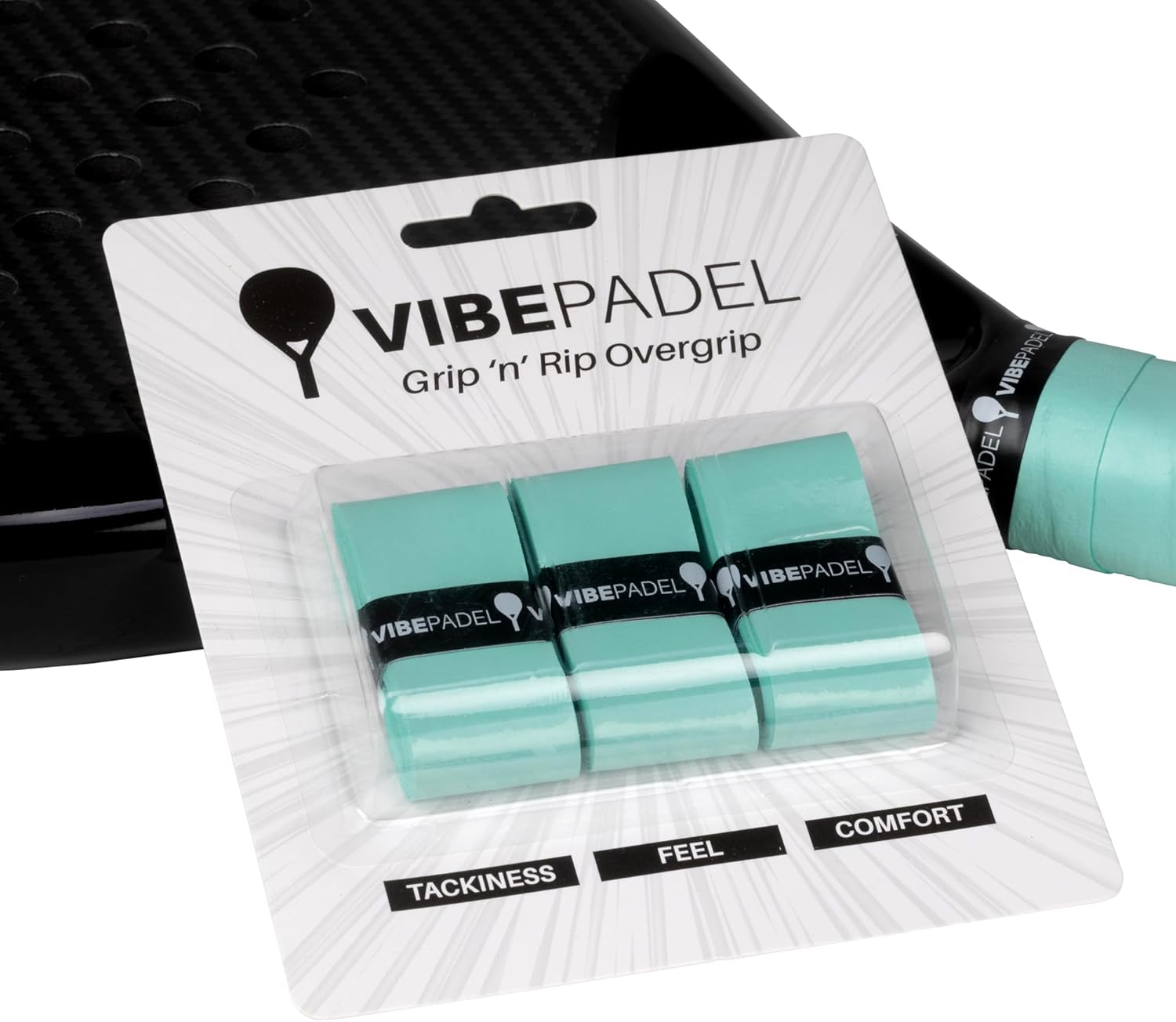 VIBEPADEL | Agarre de pádel para una sensación pegajosa | Grip '...