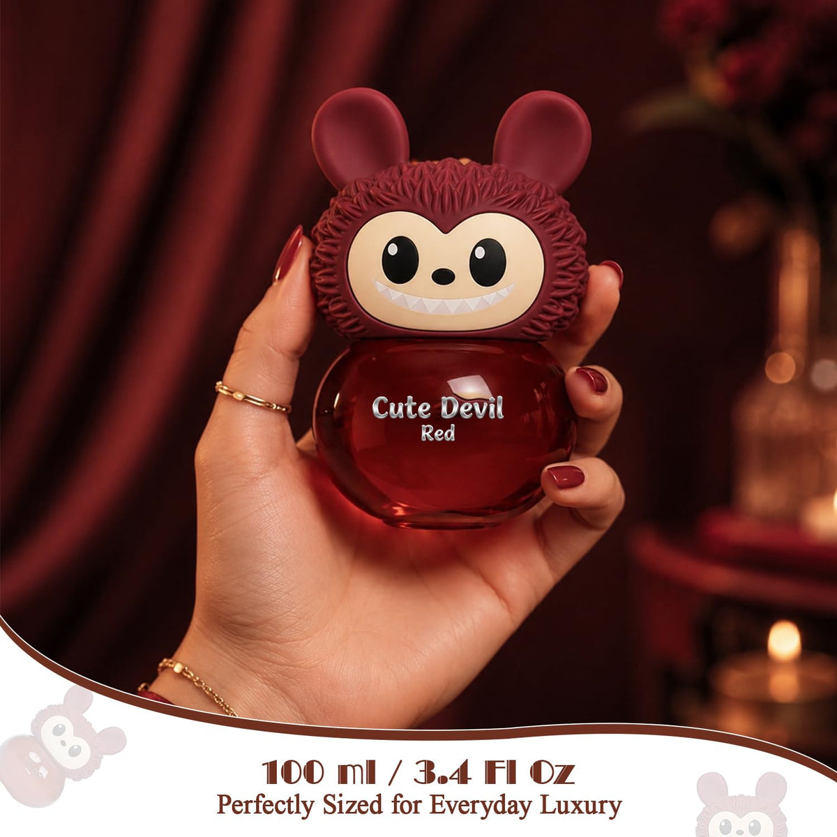 AHUJA Lindo perfume rojo diablo 3.4 fl oz \u2013 Café dulce y cirue...