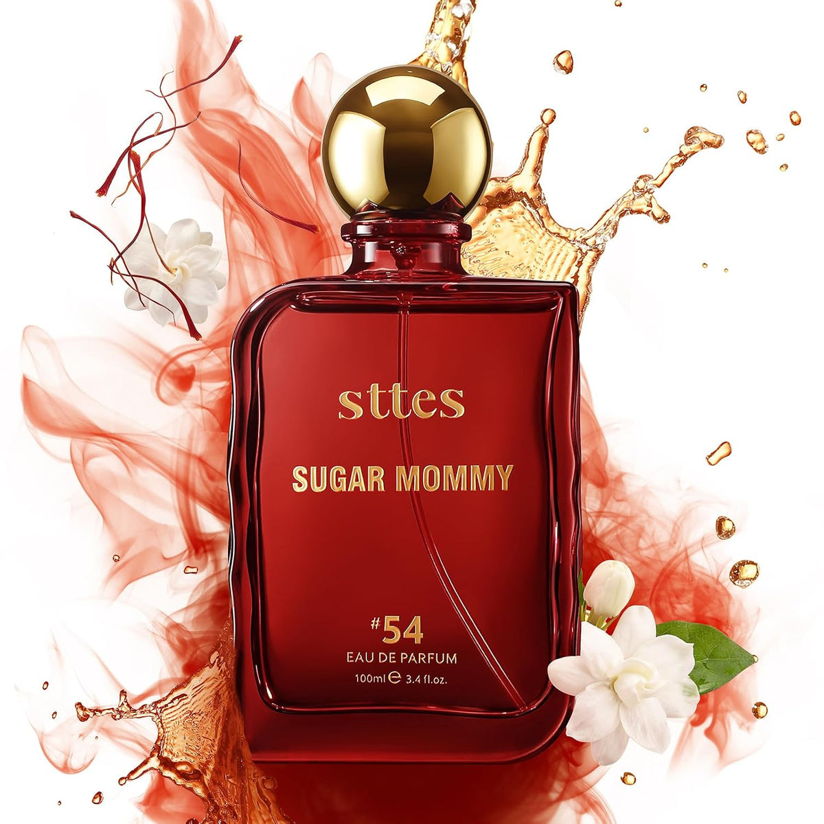 Sttes Perfume Sugar Mommy #54 Eau de Parfum para mujer, aroma de az...