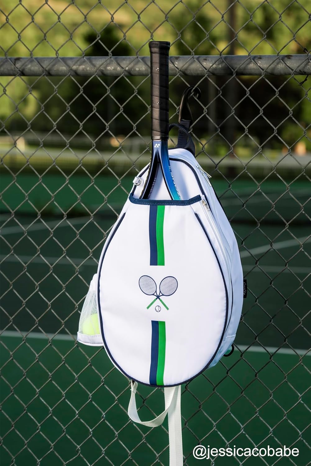 Rejolly Bolsa Bandolera de Raqueta de Tenis para Mujeres y Hombres...