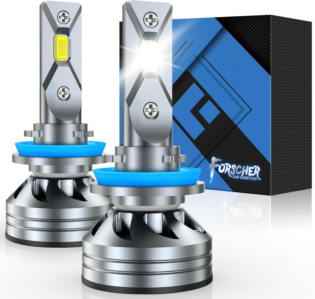 FORENNER NextGen y bombillas H11 H9 H8 mejoradas, 90000LM 12X super...
