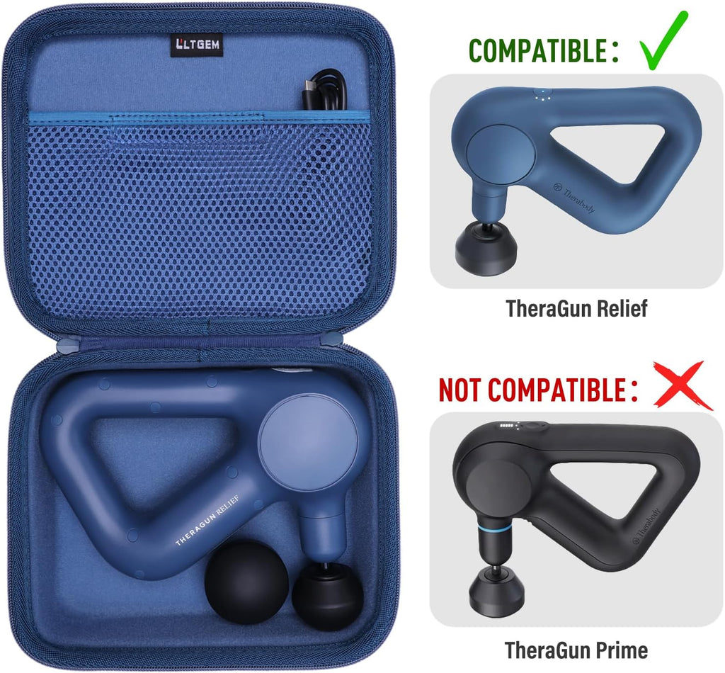 Estuche de masaje LTGEM Compatible con pistola de masaje de percusi...
