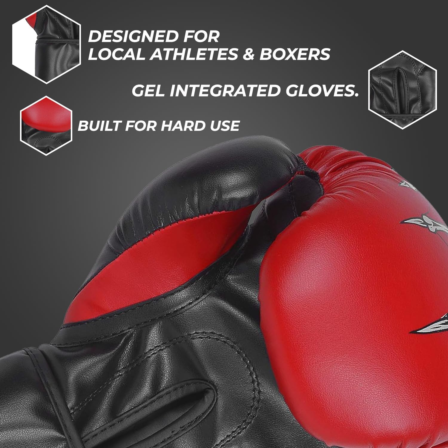 Defy Sports - Guantes de boxeo para hombres y mujeres, de piel sint...