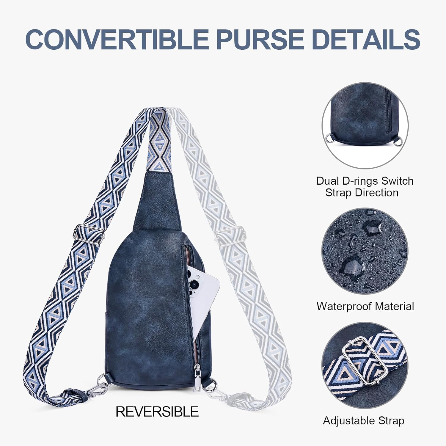 Lexiyat Bolsos cruzados antirrobo para mujer, bolsa de viaje para e...