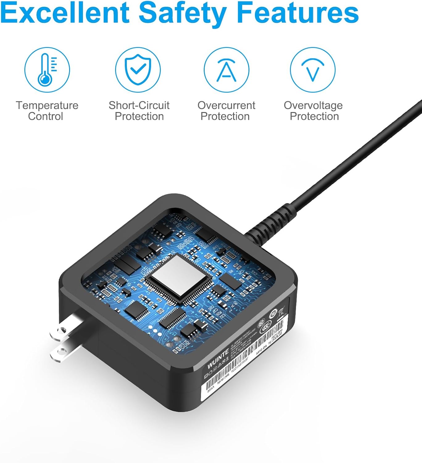 Cargador compatible Lenovo Laptop Computadora 65W 45W Punta Redonda...