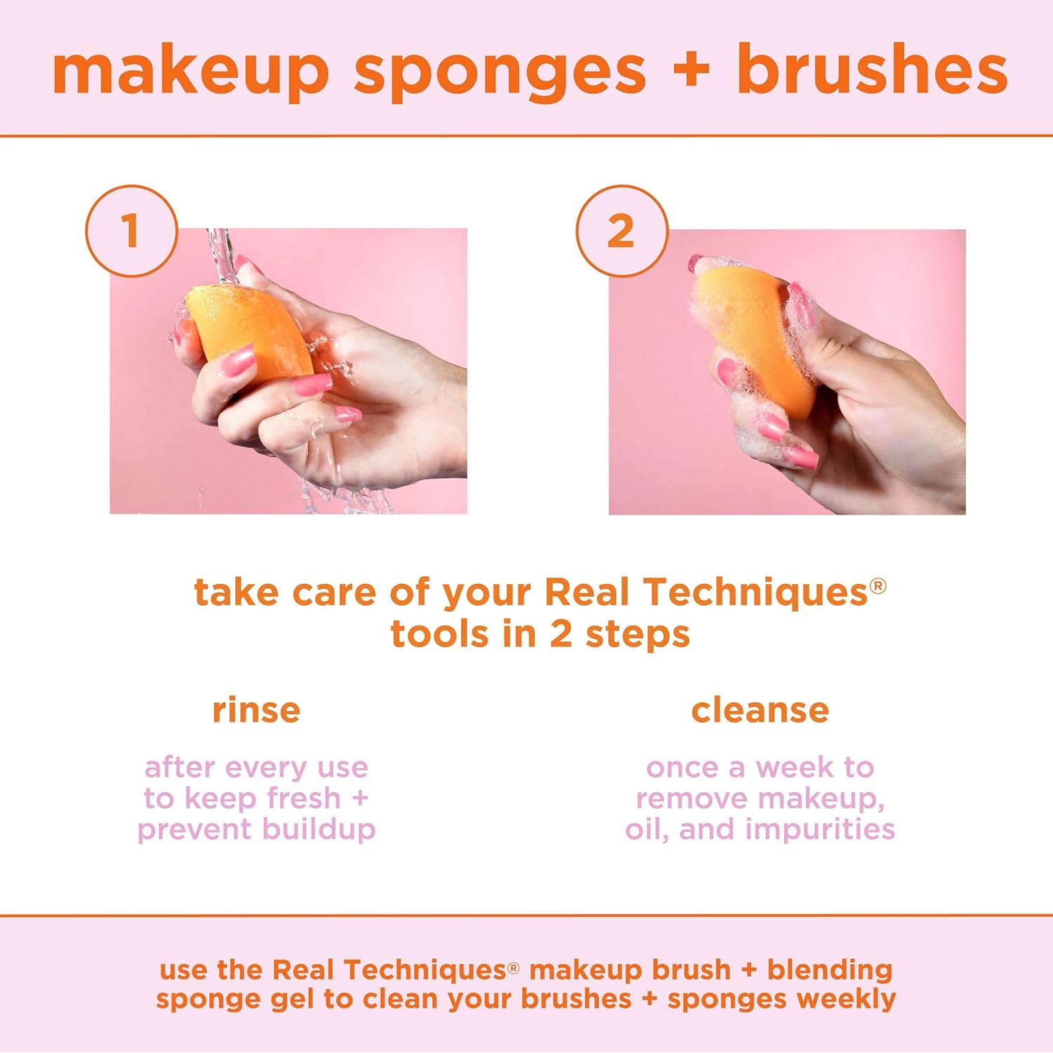 Real Techniques Endless Summer - Juego de brochas de maquillaje par...