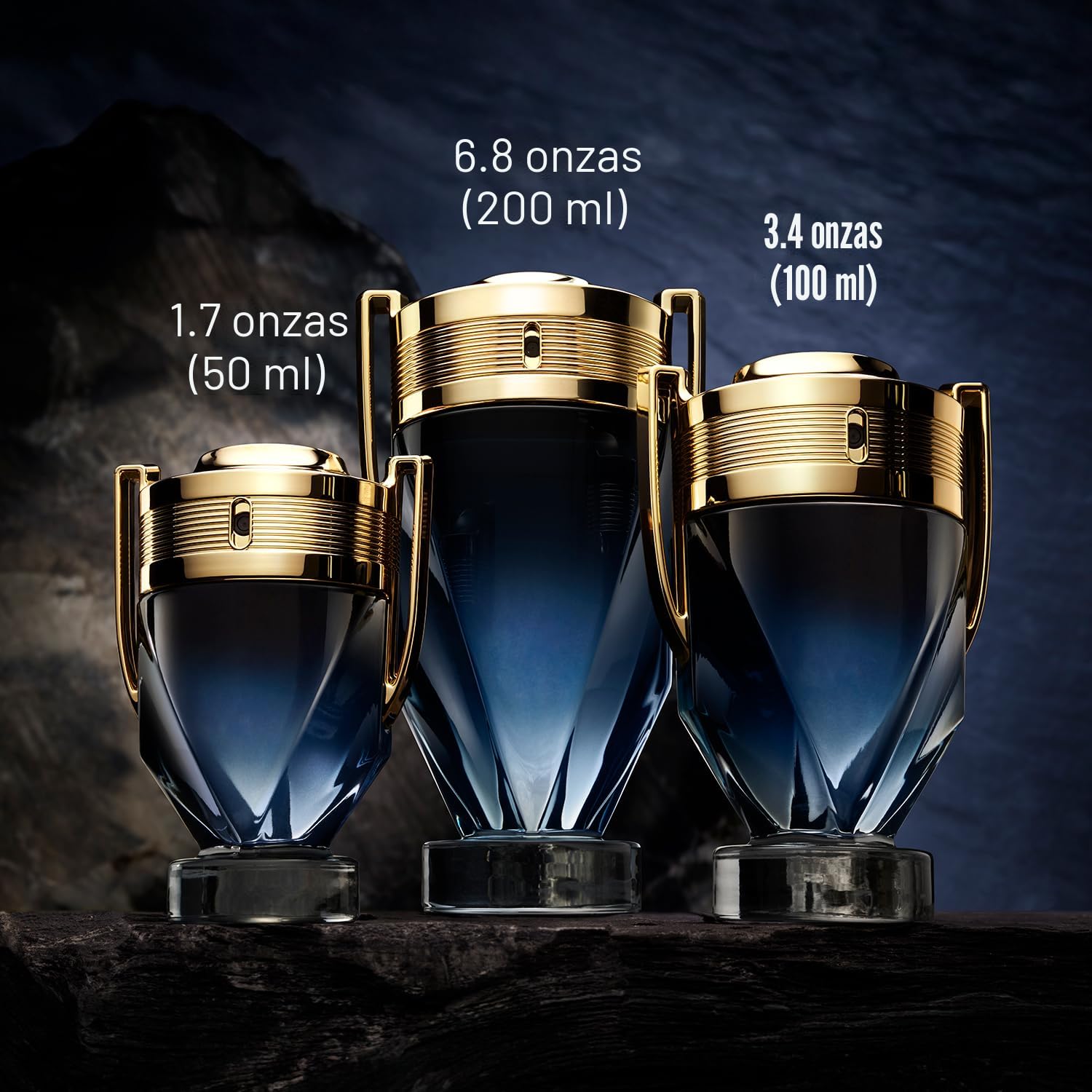 Rabanne Invictus Parfum para hombres - Perfume acuático aromático d...