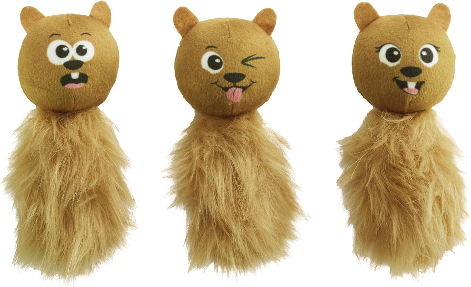 Outward Hound Nina Ottosson - Juguetes de mapaches de peluche de re...