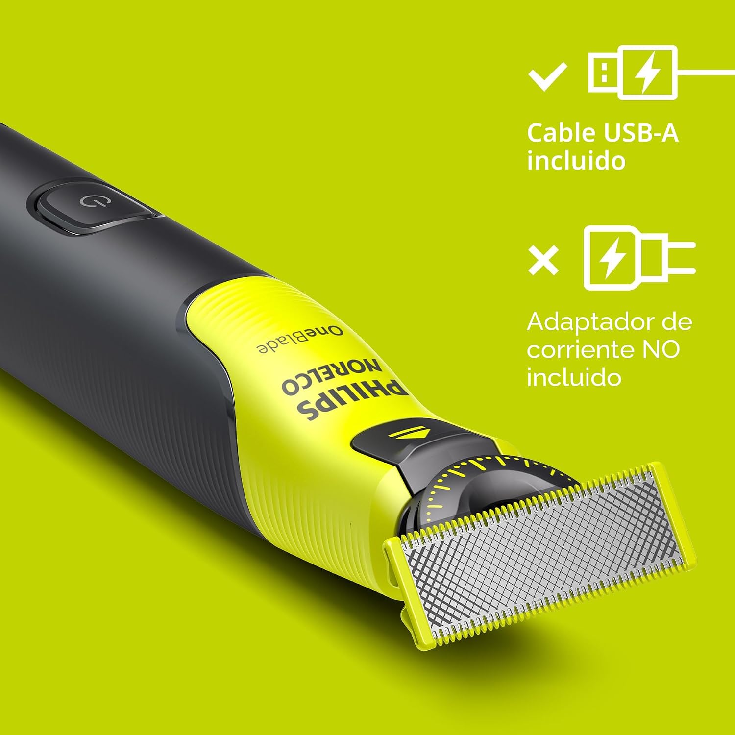 Philips Norelco OneBlade 360 con conectividad híbrida cara + cuerpo...