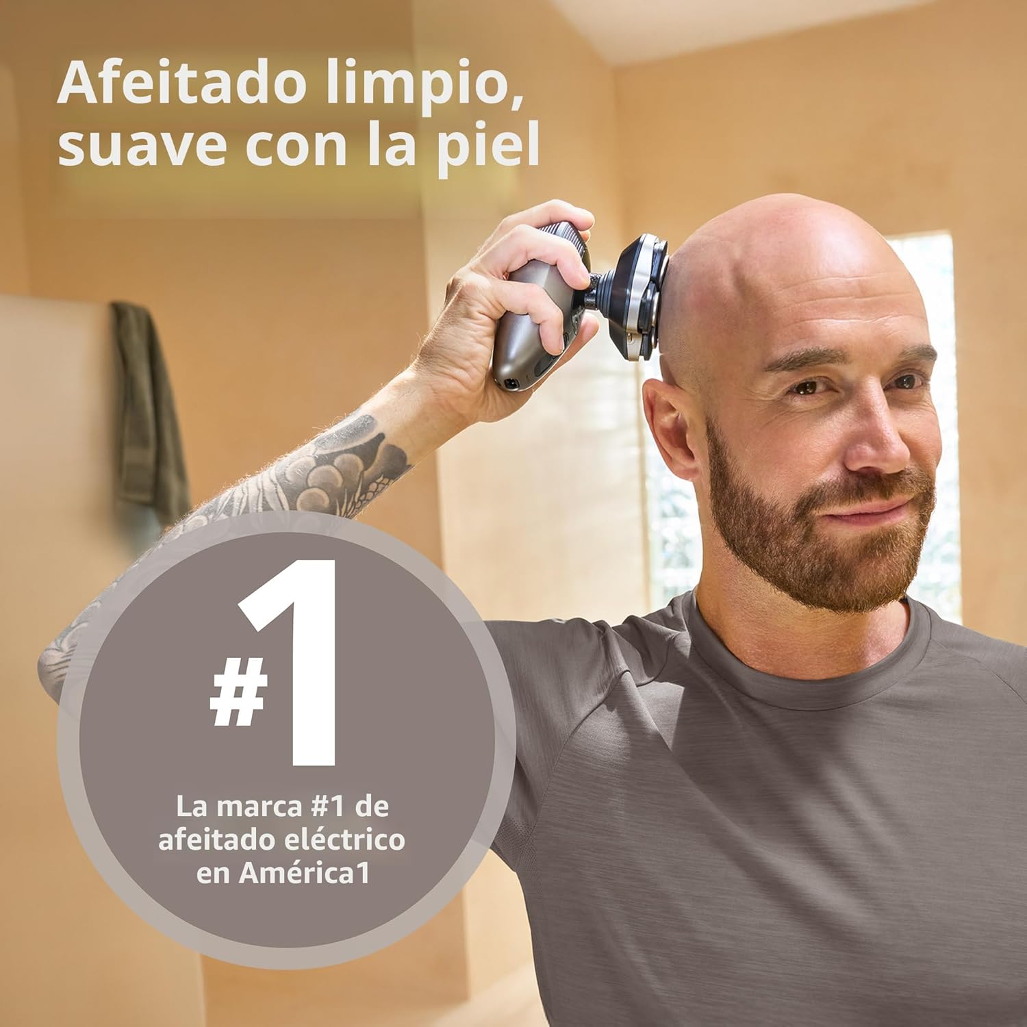 Philips Norelco Head Shaver Pro 9000 Series - Afeitadora de calaver...