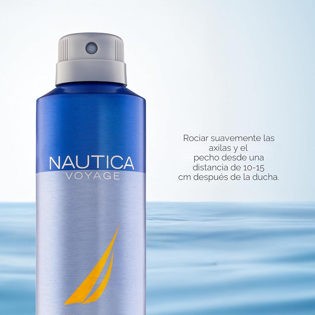 Nautica Voyage Deo Spray corporal de 6 onzas líquidas (paquete de 1...