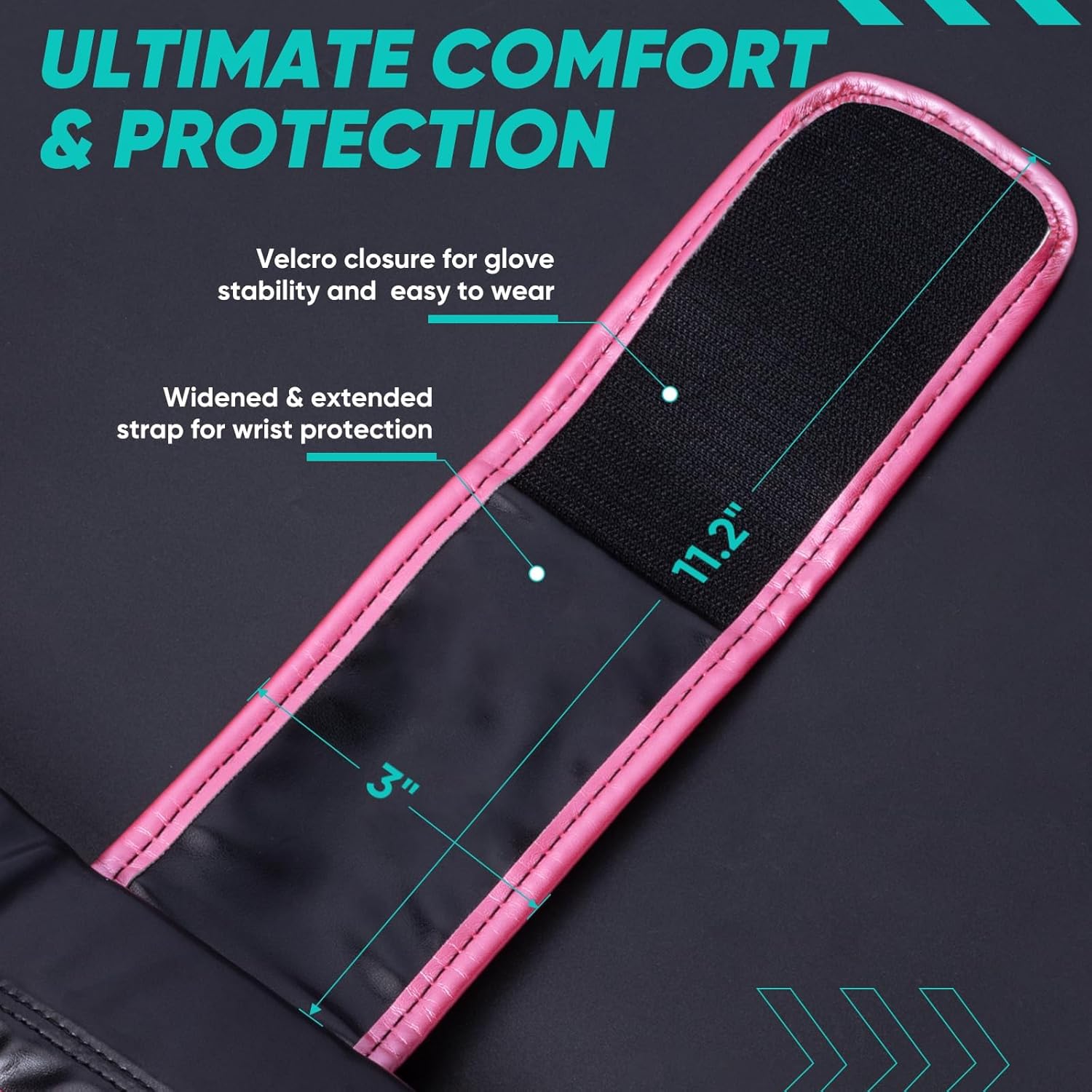 APEXUP Guantes de boxeo para hombres y mujeres, guantes de entrenam...