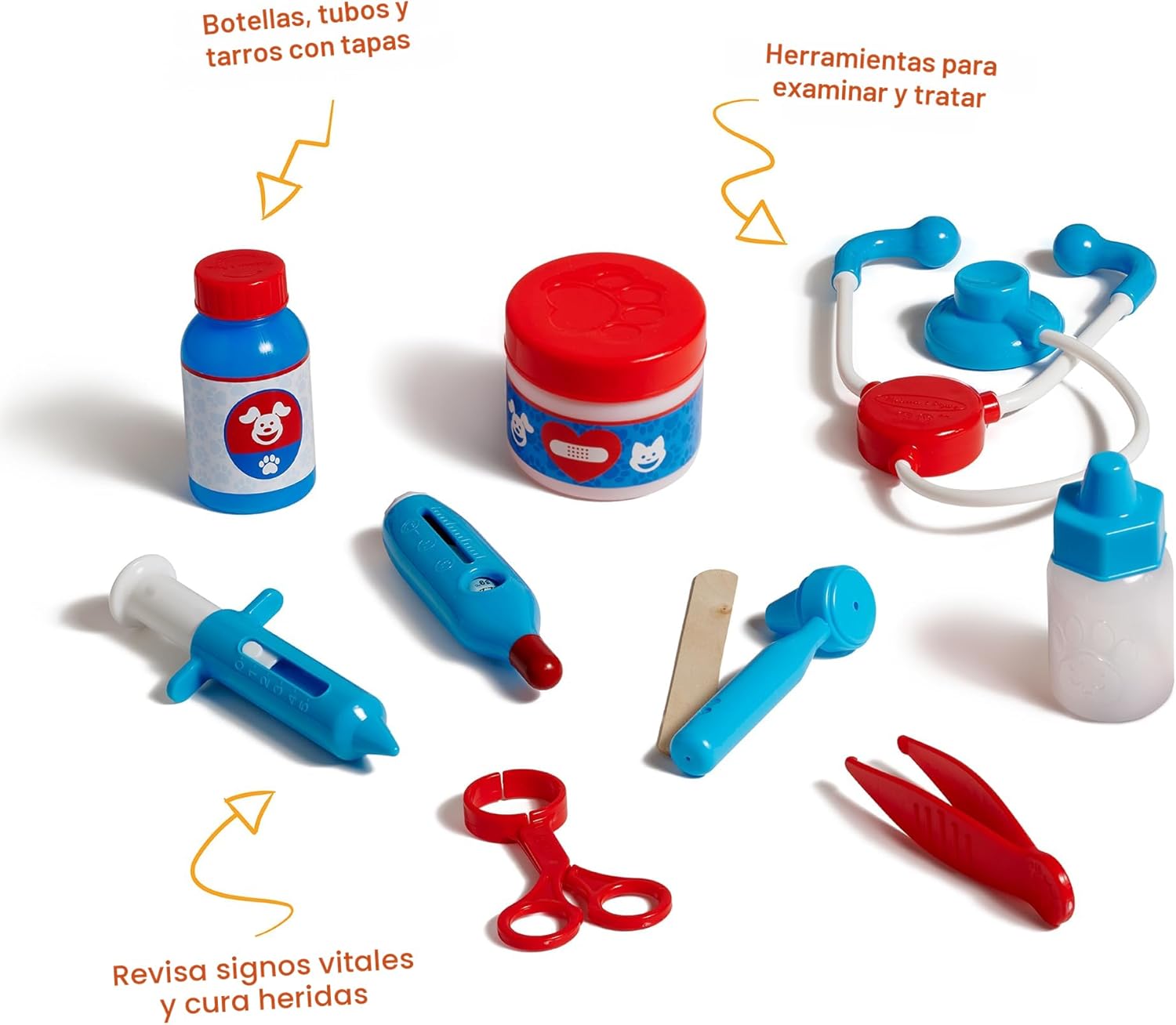 Melissa &amp; Doug Examine &amp; Treat Pet Vet Play Set \u2013 Jueg...