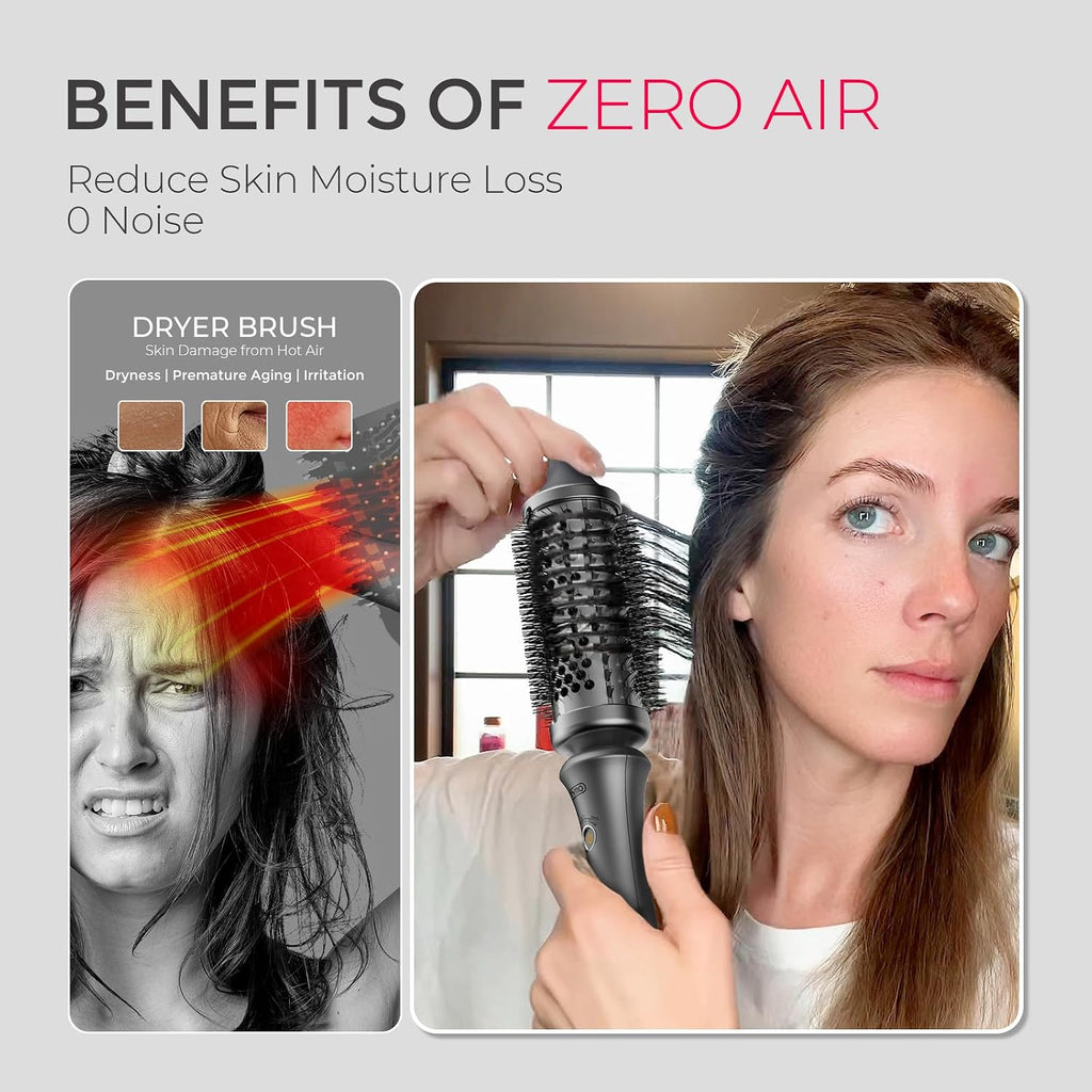 TYMO Cepillo Térmico Rizador - STYLUX Voluminizador Blowout de 1.7...